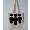 Budget Calico Tote Bag Thumbnail