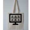 Budget Calico Tote Bag Thumbnail