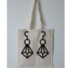 Budget Calico Tote Bag Thumbnail